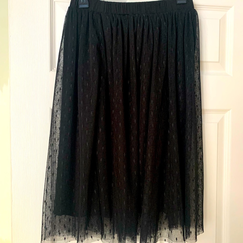Forever 21 layered sheer skirt medium